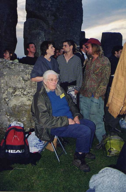 jblain's photo of Nora at Stonehenge 2002
