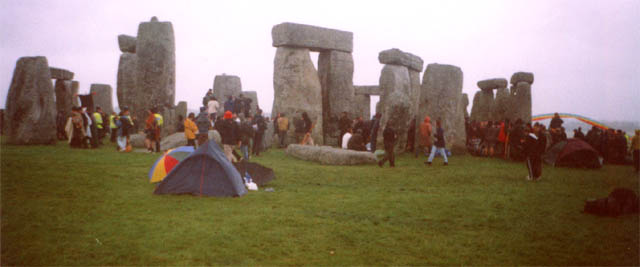 June 2000 solstice at stonehenge